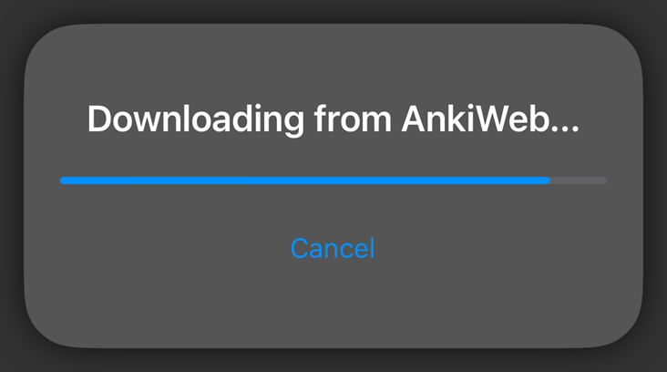 第 4 步：在手机上的 Anki 里同步，下载你的集合